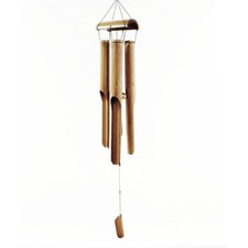 Bamboo Windchime Natural