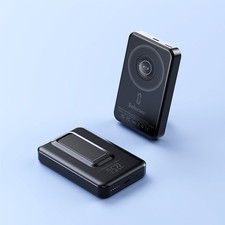 20000mAh Mini Mag/Safe Mag/netic Power Bank PD Wireless Fast Charger For Samsung