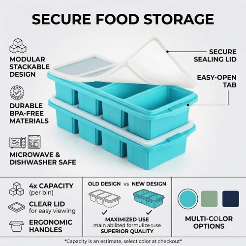 Pack silicone ice - pack, tray
