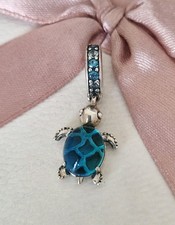 Pandora Blue Murano Glass Sea
