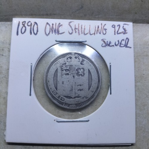 1890 one shilling queen - shilling,