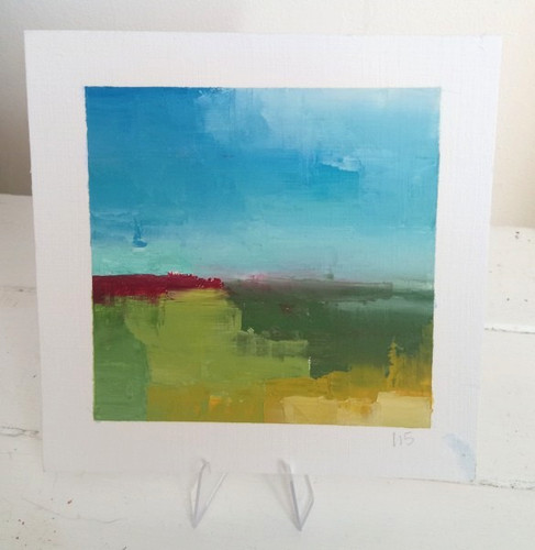 Landscape original oil - landscape,