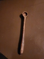 Vintage wooden salt snuff - salt,