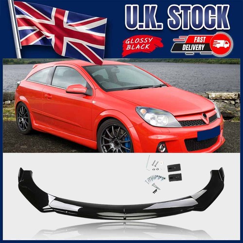 Front bumper lip canard - bumper,