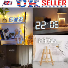 Wall Clock 3D LED Modern