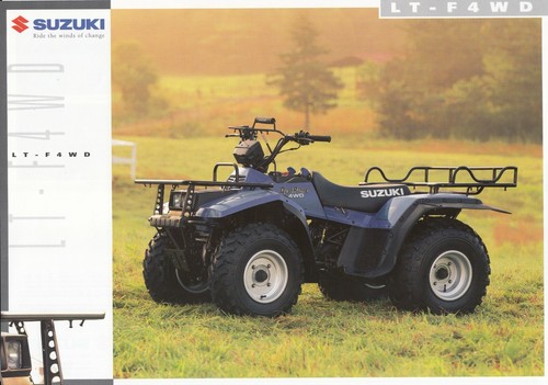 Suzuki f4wd brochure - +,