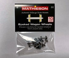 N Scale Spoked Wheels