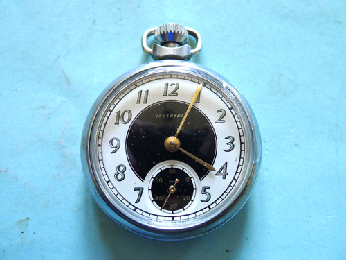 Ingersoll chromed gents hand - ingersoll,