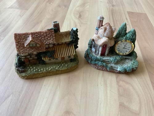Two miniature houses - miniature,