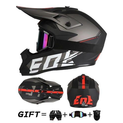 Off road motorcycle helmet - off,