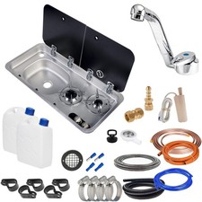 NAVY LOAD HOB & SINK LEFT HAND