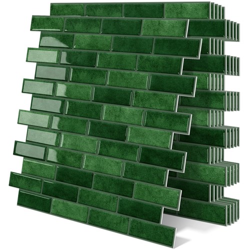 Tiwoos green peel and stick - and, on