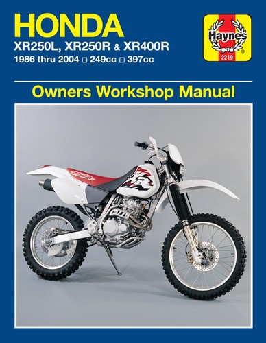 Honda xr250l xr250r - &, xr400r