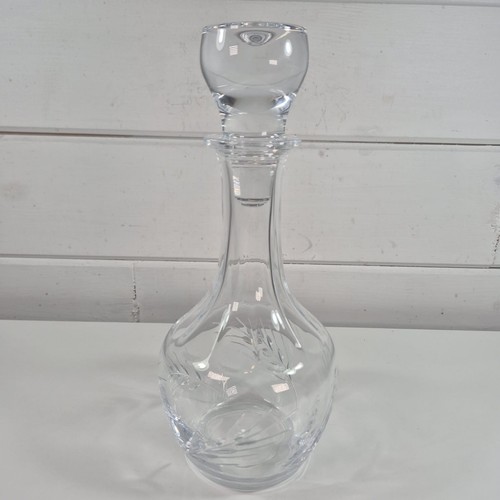 Clear cut glass wine - glass, wine/port