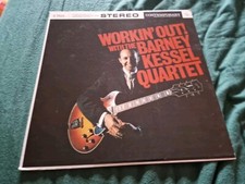 The Barney Kessel Quartet-Workin' Out-vinyl LP-Contemporary Records-VG+/VG+
