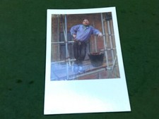ART CARD JUNE MENDOZA Chris McCann scaffolder  **SIGNED**
