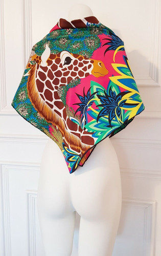 Ladies scarf bright arty - scarf,