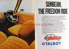 Talbot SUNBEAM 2-Door Saloon