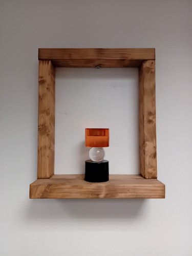 Wall hanging rustic shelf - ,