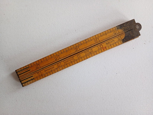 Vintage wooden folding - wooden, 2
