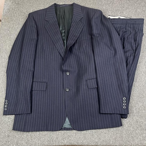 Aquascutum suit mens 42l blue - suit,