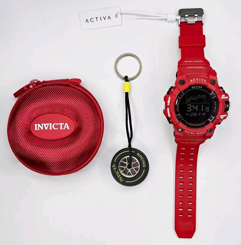 Invicta activa unisex 50mm - activa, red