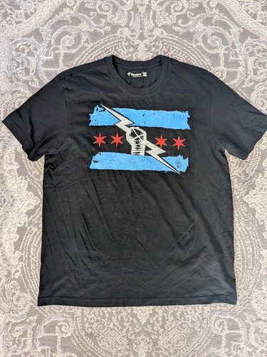 Wwe punk shirt mens - wwe,