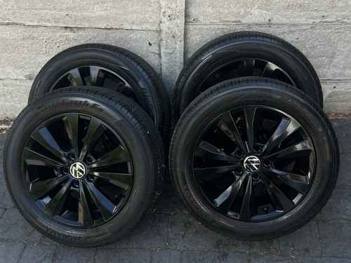 Gloss black genuine vw - 4x,