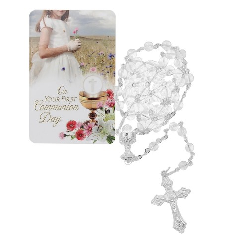 First holy communion - holy, rosary