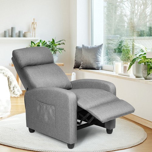 Modern upholstered recliner - upholstered,