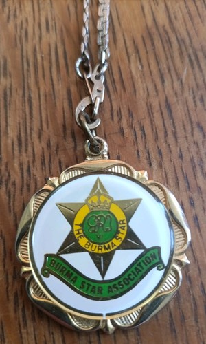 Vintage burma star association - star,