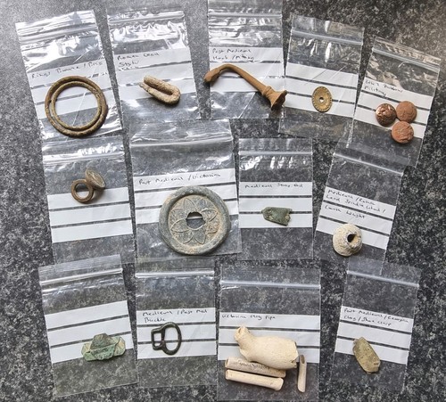 Metal detecting finds - metal,