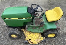 John Deere ride on lawn mower