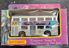Matchbox Superkings -  Bus 'The Royal Wedding 1981'  Boxed