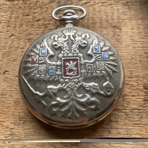 Molnija pocket watch - molnija,
