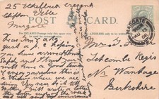 FAMILY HISTORY - POSTCARD - FOWLER - LETCOMBE REGIS NR WANTAGE BERKSHIRE