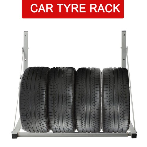 Car tyre rack wall mounted - tyre,