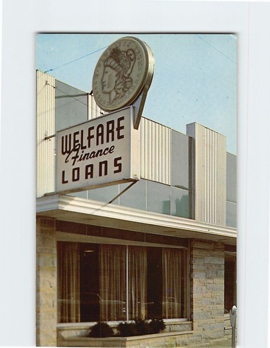 Postcard welfare finance - postcard,