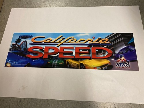 California speed arcade game - arcade,
