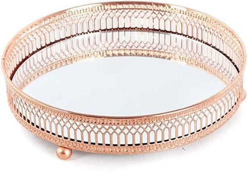 Decorative mirrored tray - decorative,