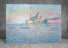 Claude Monet Church of San Giorgio Venice CANVAS PAINTING ART PRINT WALL 1671