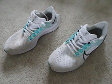 Nike Air Zoom Pegasus 38 White Aurora Green (Women's) UK 6/Eur 40 In Good Condit
