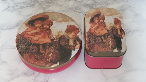 Sweet tins fudge toffee - fudge, &