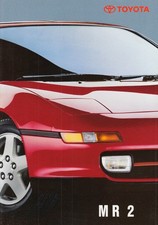Toyota MR2 W2 Brochure