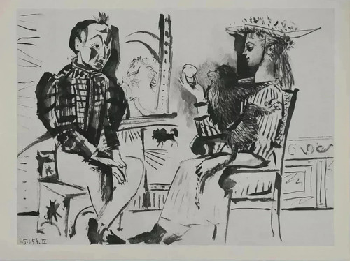 Pablo picasso heliogravure les - picasso,