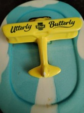 Pottery Butter Dish " Utterly Butterly