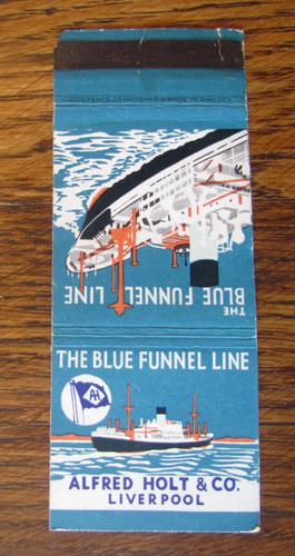 Blue funnel line steamship - line,