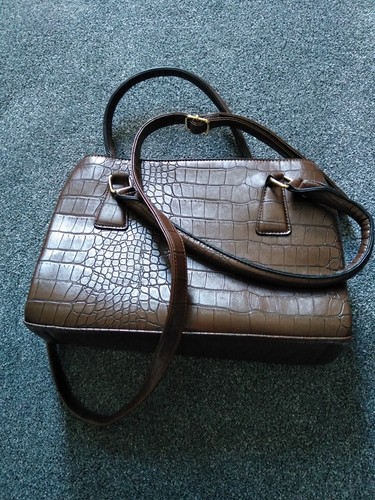Brown crocodile skin non - brown, ,non