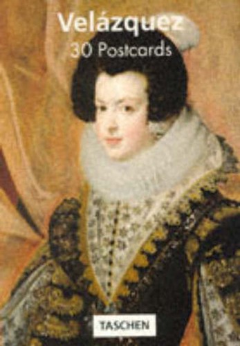 Velasquez postcard book - postcard,