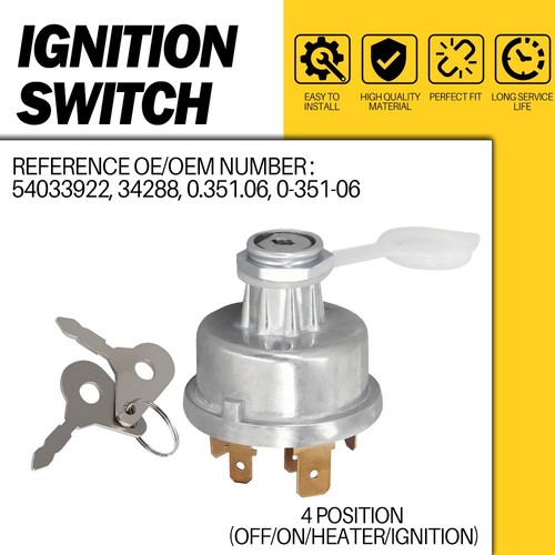 Ignition starter switch - starter,